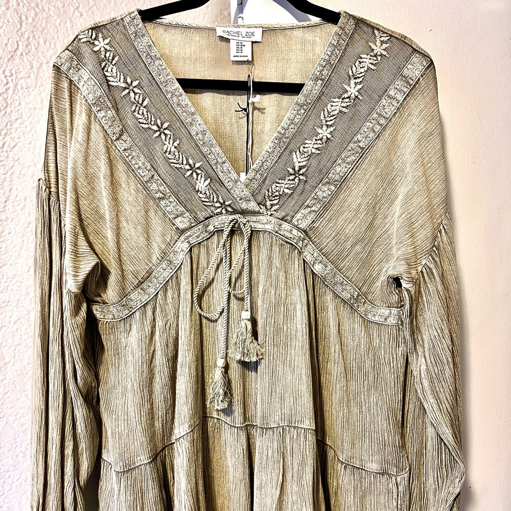 Rachel Zoe Ash Color Blouse